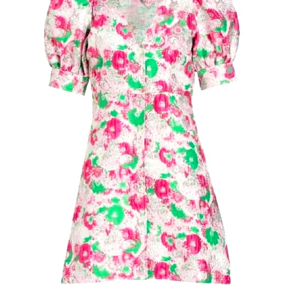 New with tags Ganni dress ordered wrong size! Gorgeous in person!